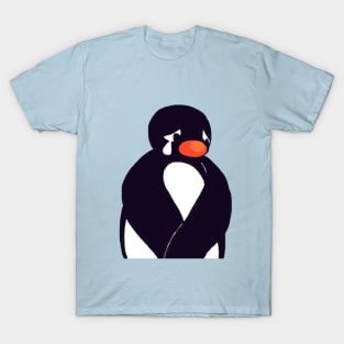 sad noot penguin meme / pingu T-Shirt